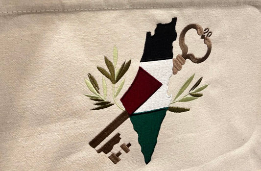 Embroidered Palestine Hoodie 🔑