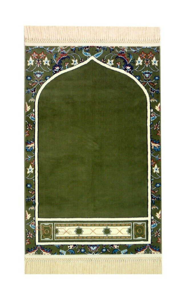 Prayermat - Green Simple Madinah Rawdah