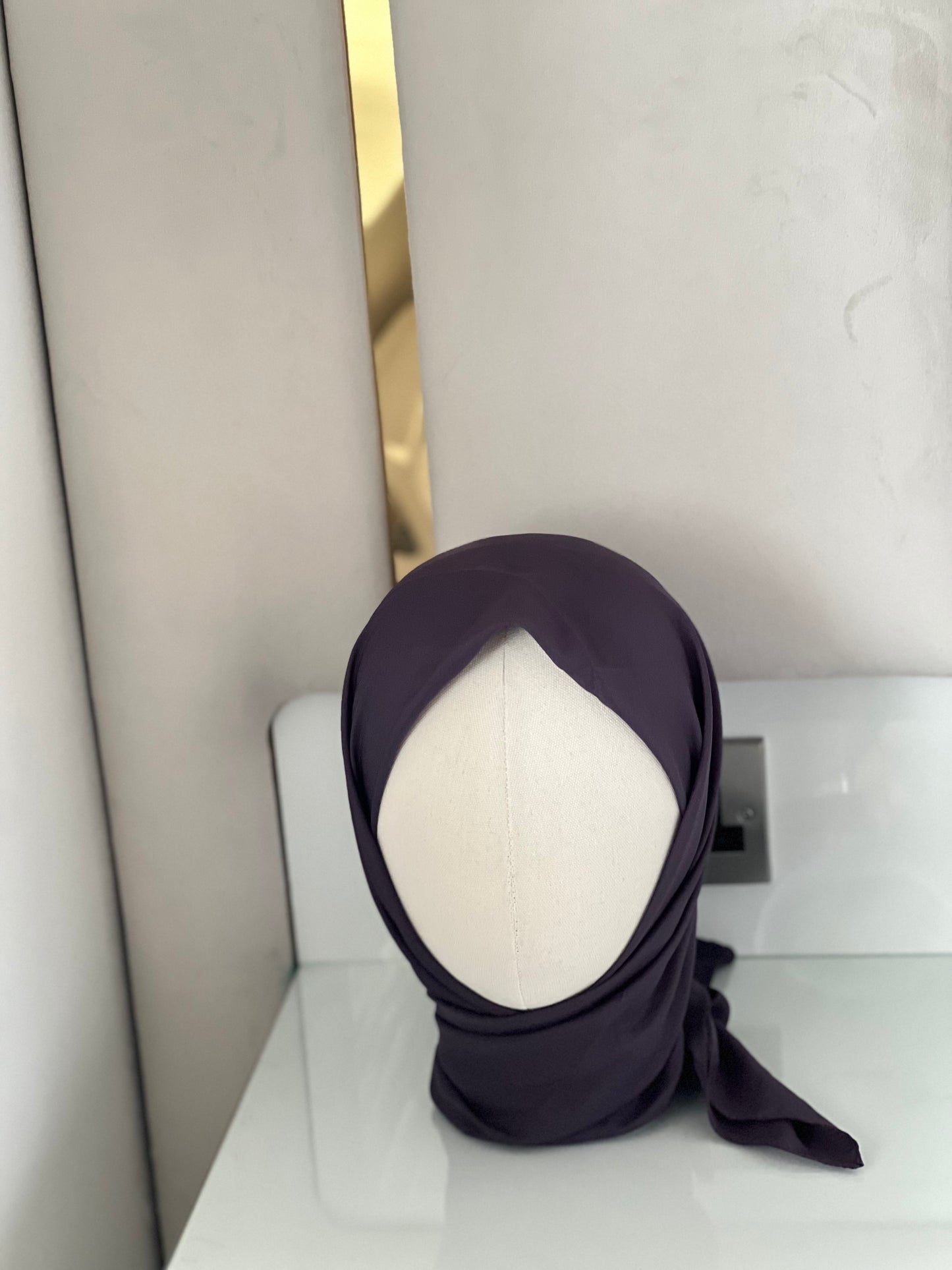 Soft Touch Plain Square Hijab