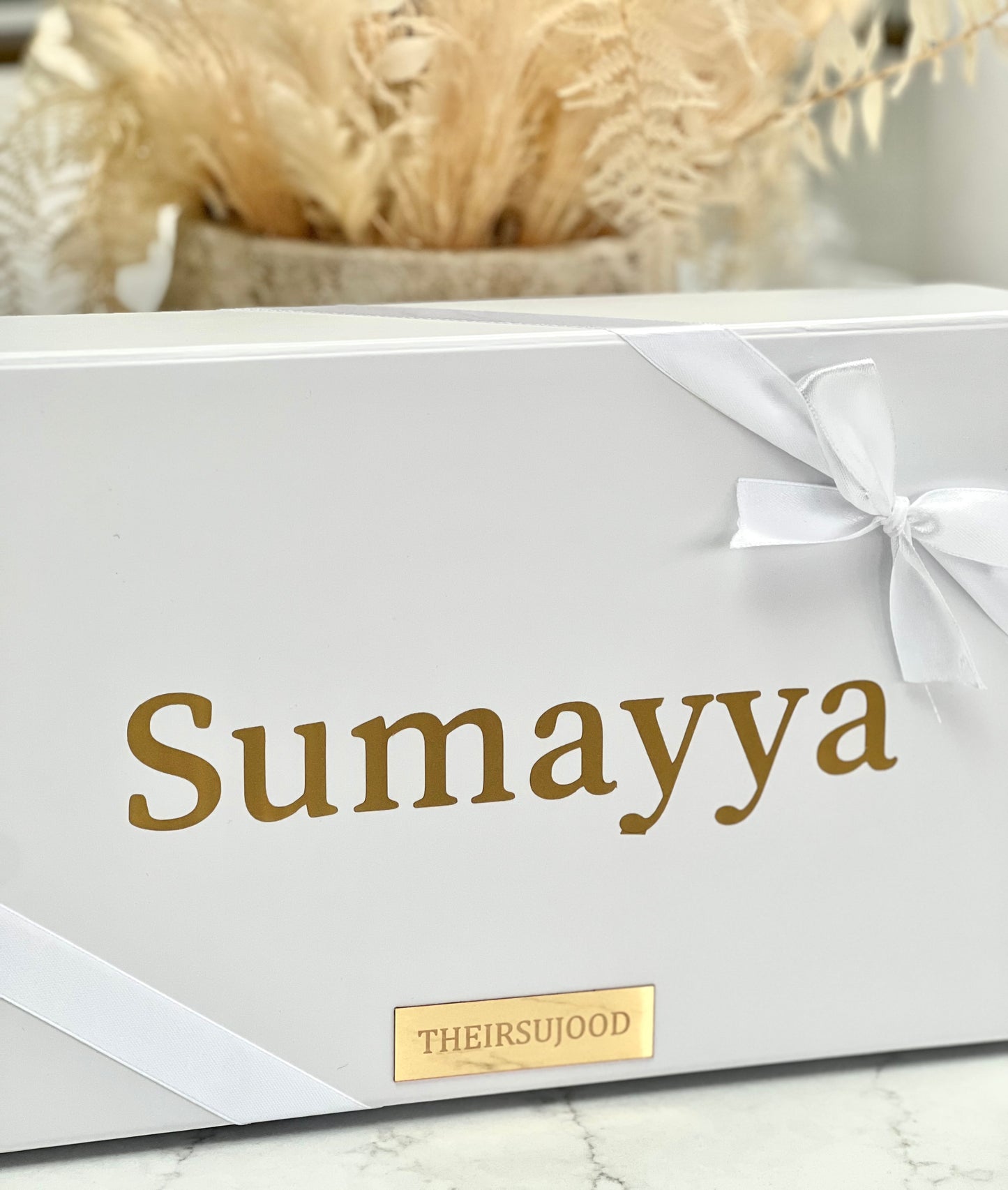 Embroidered Prayermat, Quran Cover in Personalised Gift Box