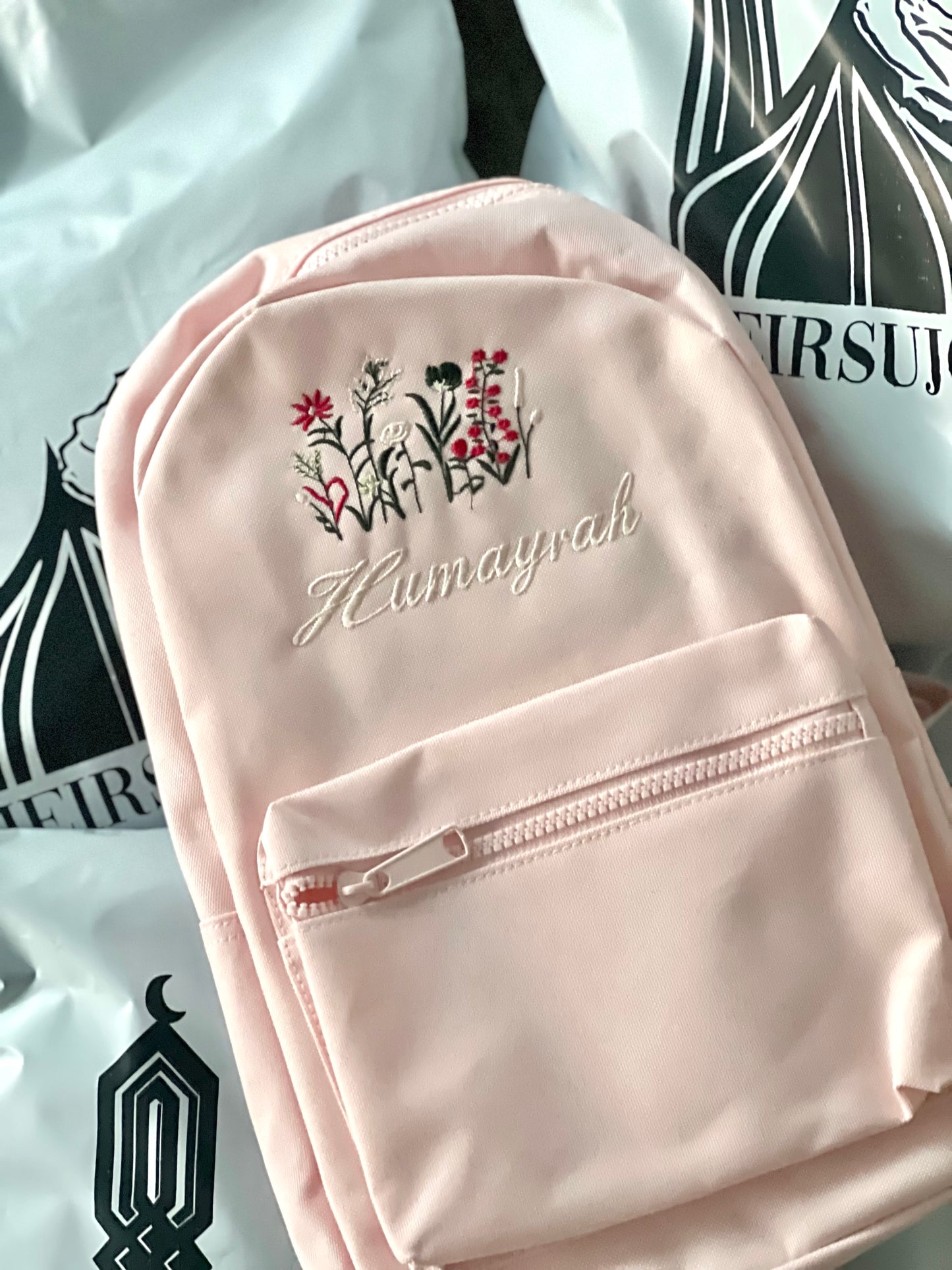 Kids’ Embroidered Backpack