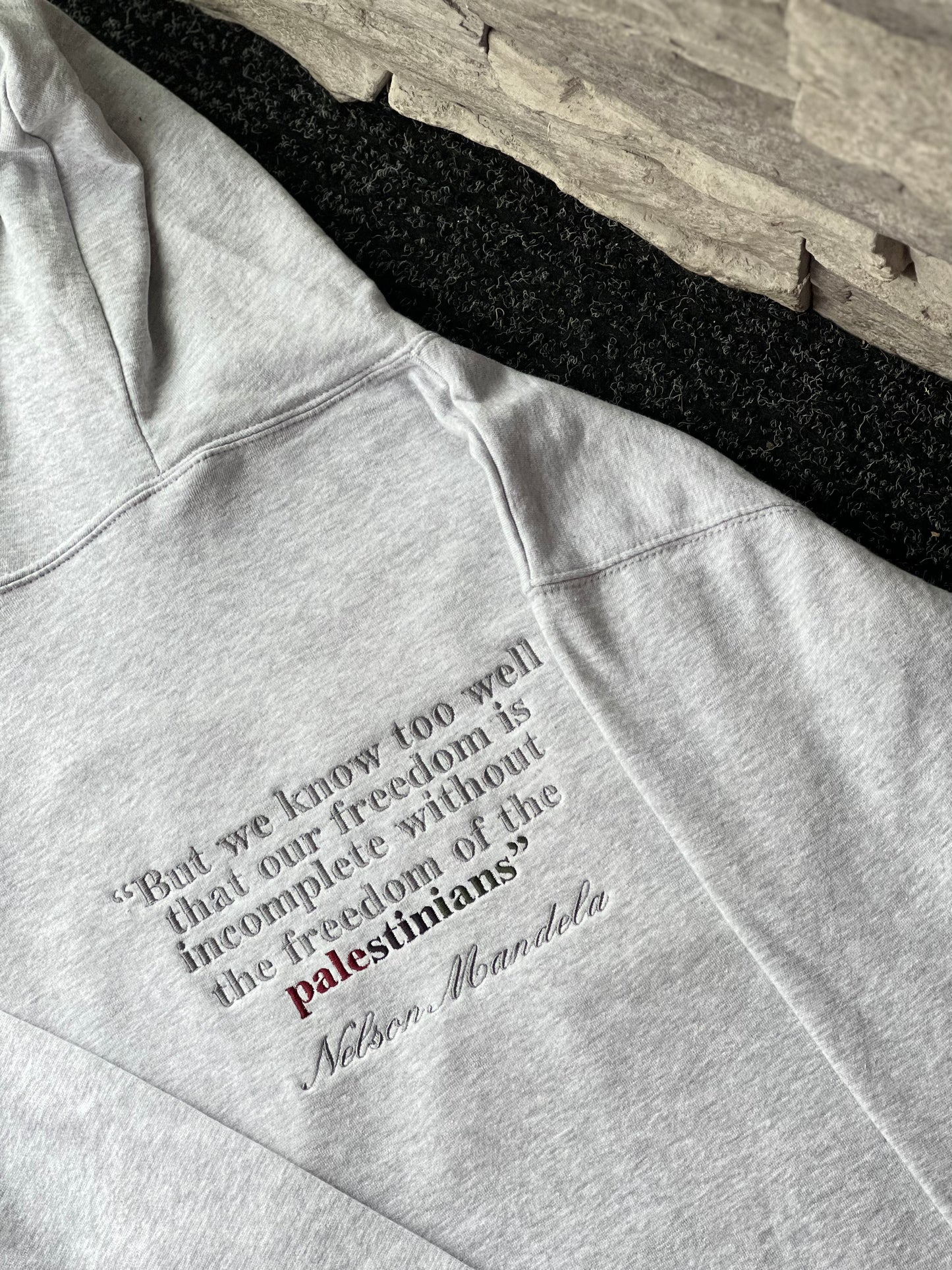 Mandela quote hoodie