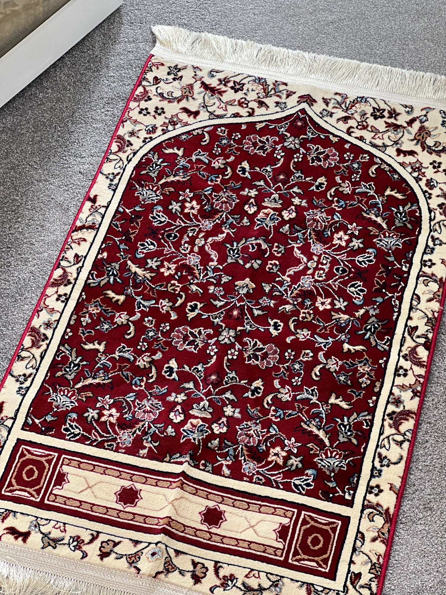 Prayermat - Red Madinah Rawdah