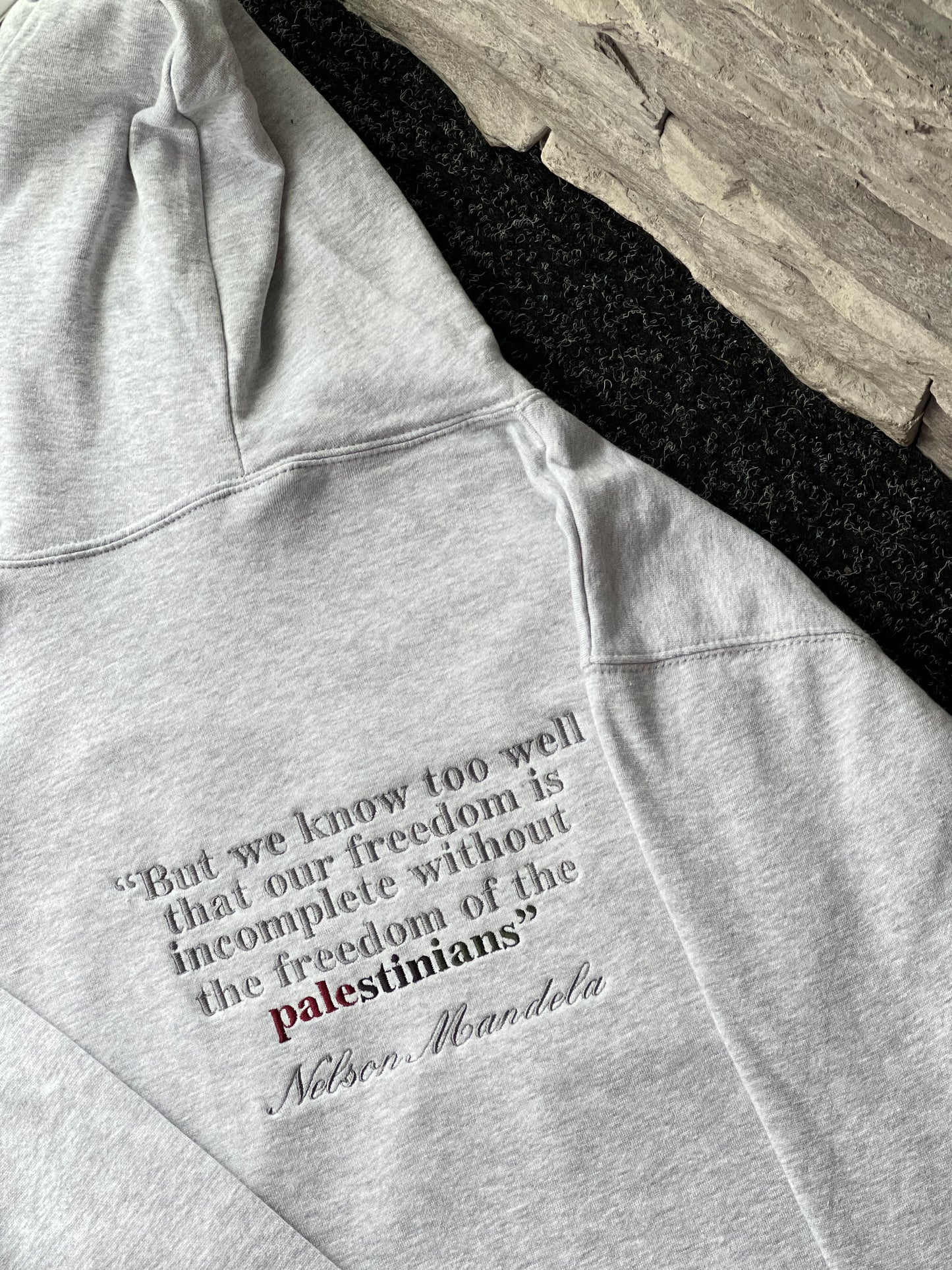 Mandela quote hoodie