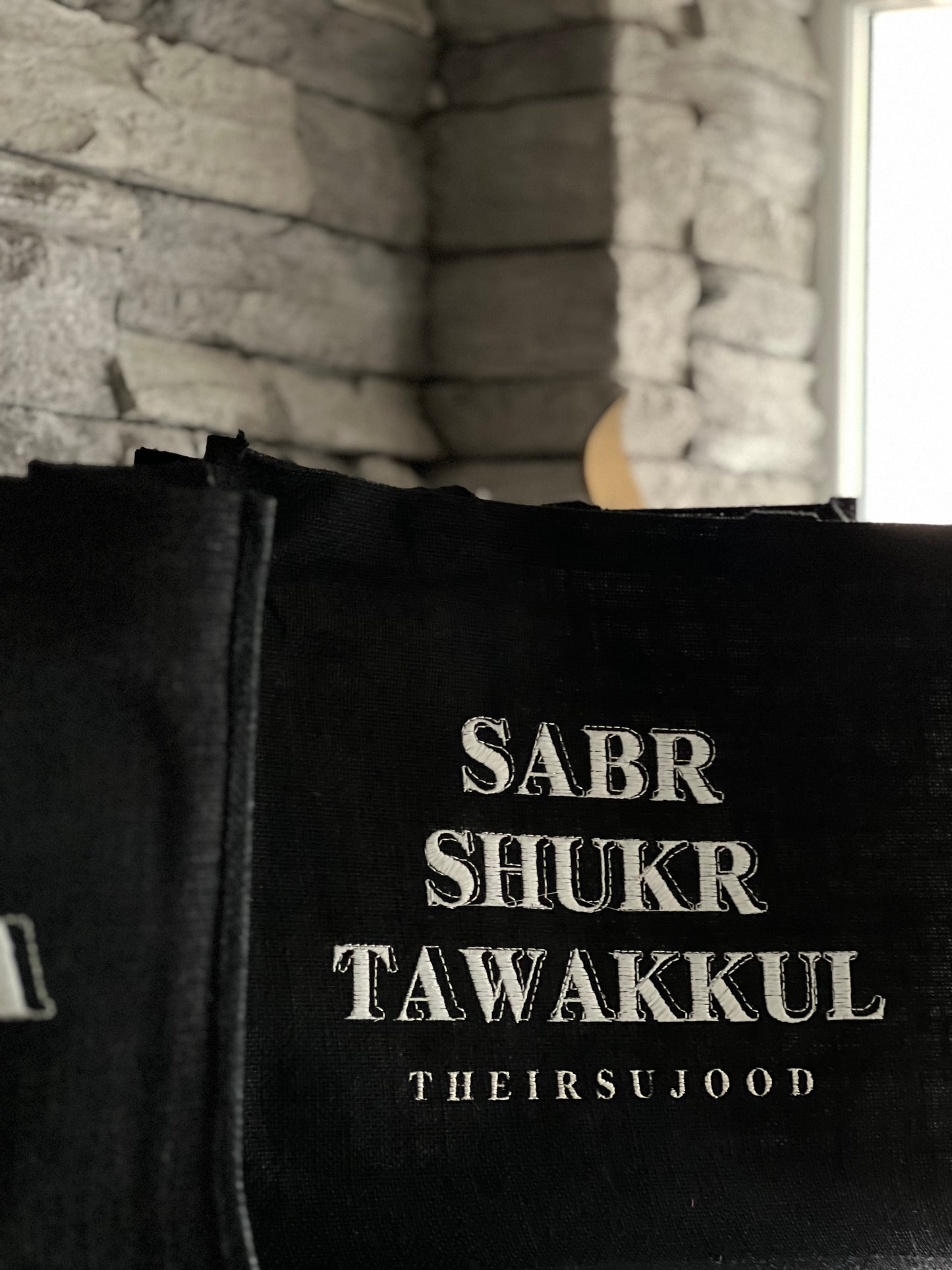 Sabr, Shukr, Tawakkul Jute Bag