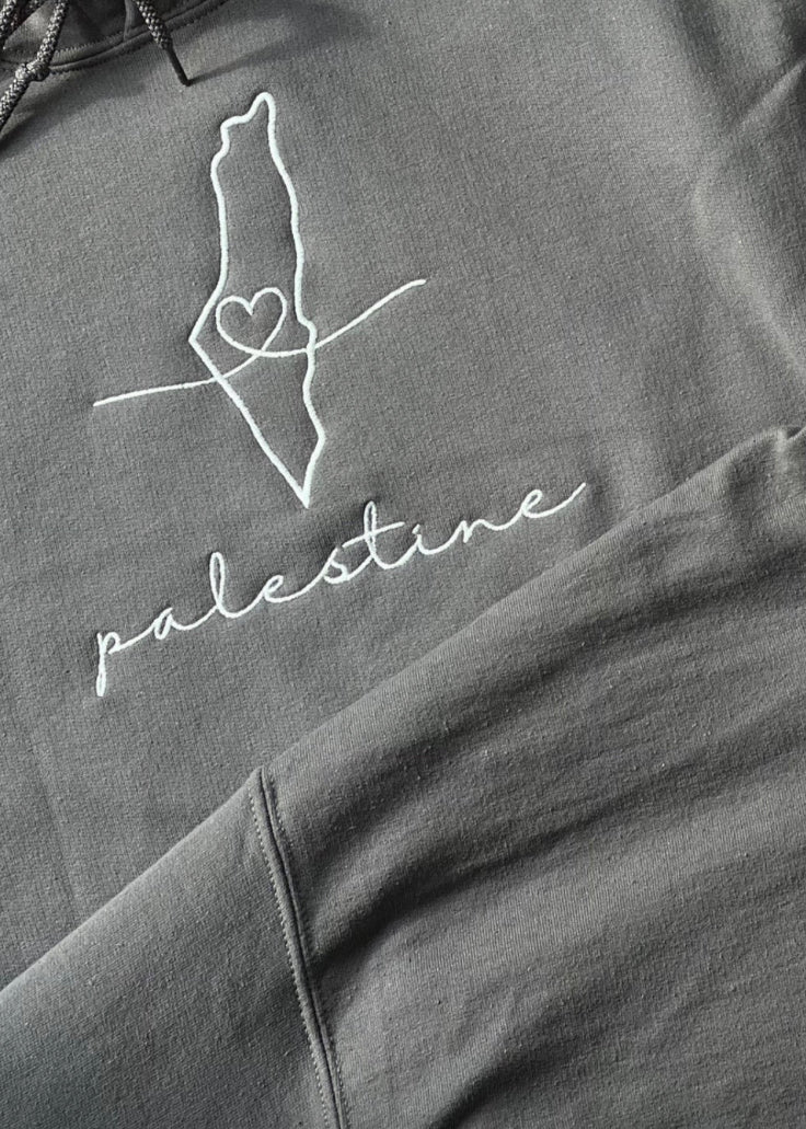 Embroidered ADULT Palestine T-Shirts