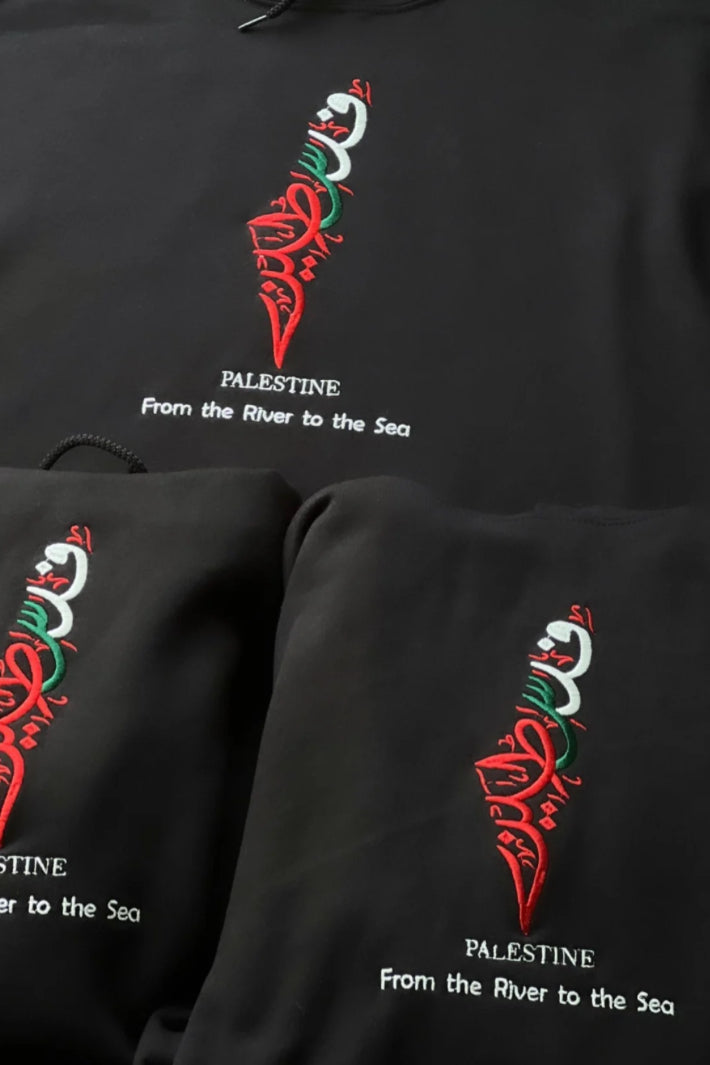 Embroidered ADULT Palestine T-Shirts