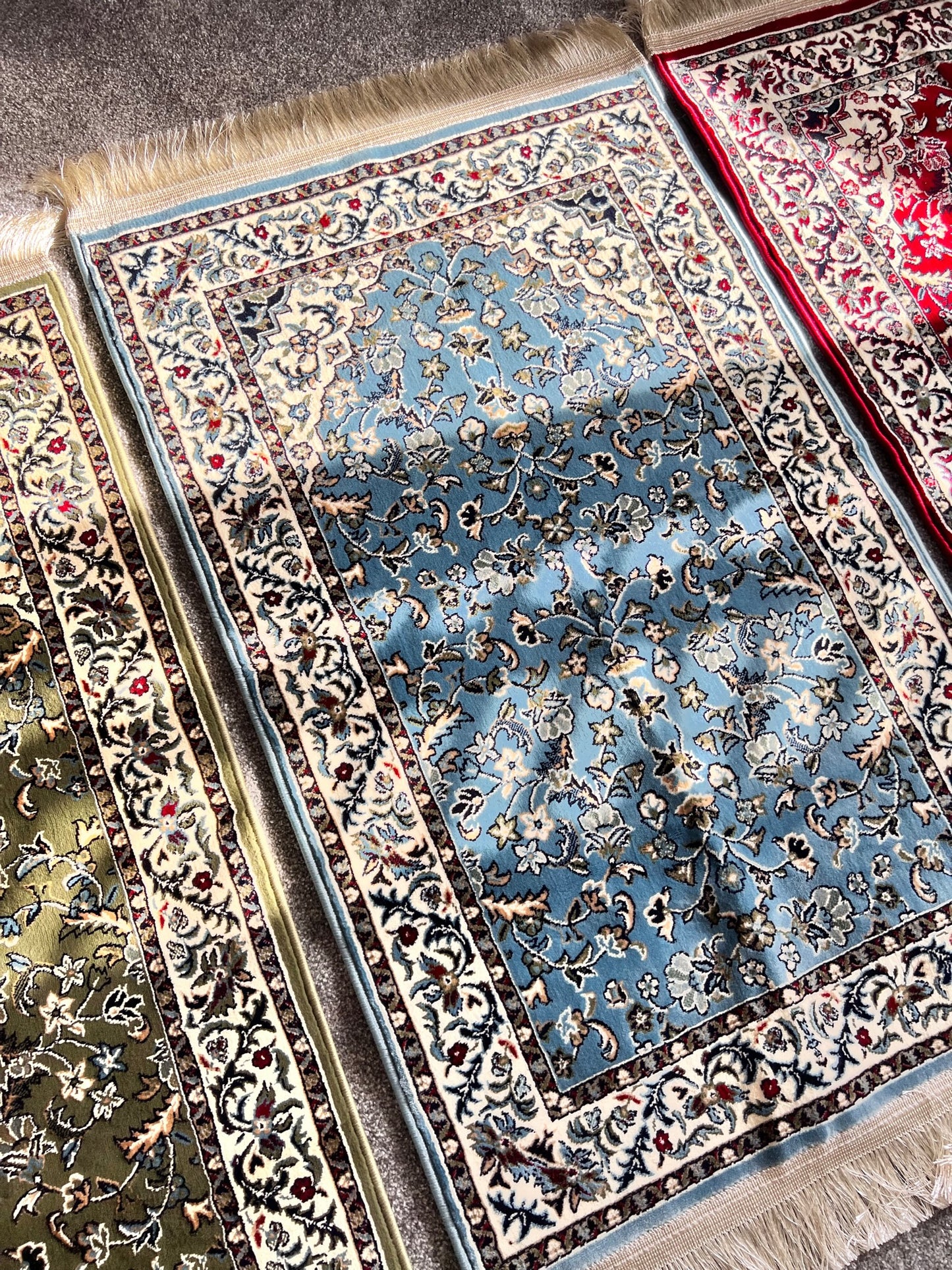 Prayermat - Blue Madinah Rawdah